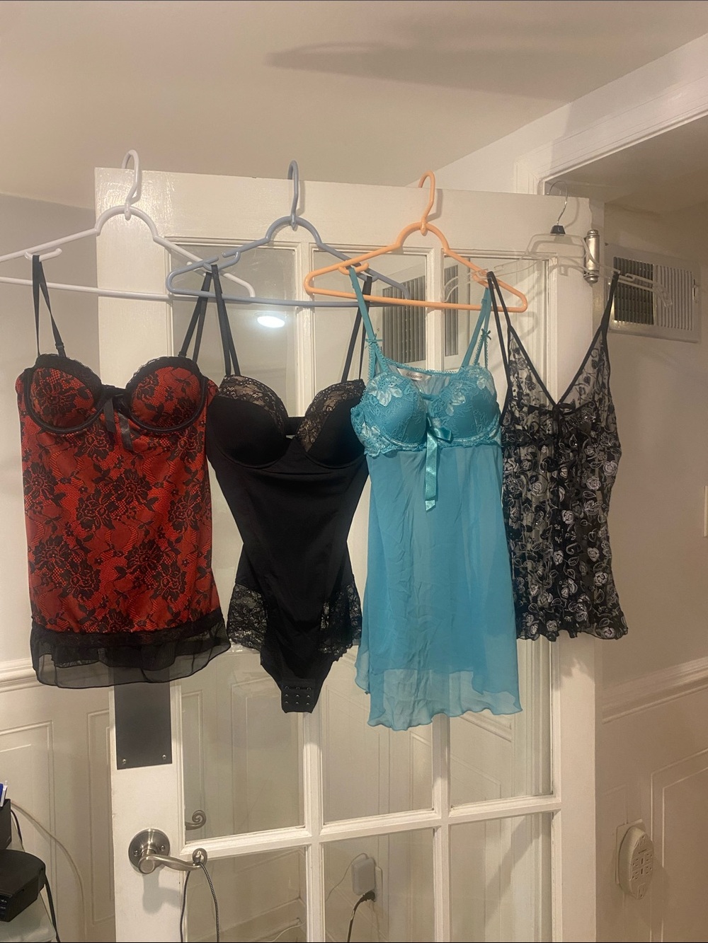 Bundle of (4) size Medium Lingerie good condition